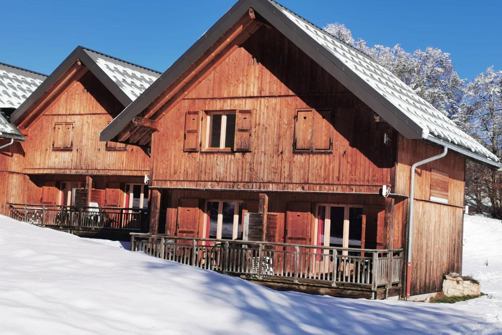 Chalet Moeki Acces Piscine Sauna Les Déserts Exterior foto